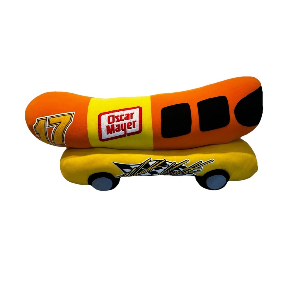 Oscar Mayer Jumbo Weinermobile Plush 36" Toy Memorabilia NASCAR Matt Kenseth #17